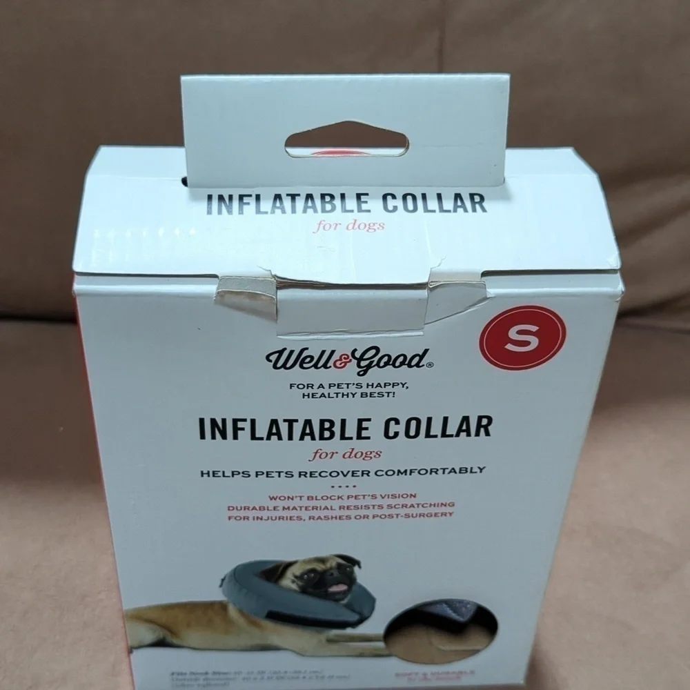 Well & Good Inflatable Collar for Dogs - Used Size Small